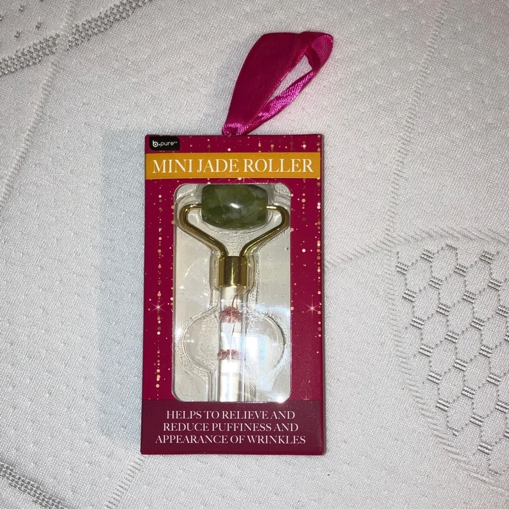 NIB B-Pure Mini Jade Roller and Gua Sha Set - Picture 2 of 5